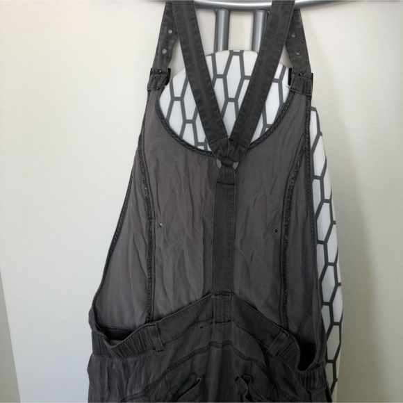 FREE PEOPLE Comfy fit Charcoal Jumpsuit - Picture 8 of 8